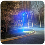 街心公園建設(shè)方興未艾，街心公園（口袋公園）面積不大，用什么樣的景觀燈才能實現(xiàn)畫龍點睛的效果呢